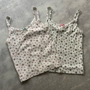 Mini Biden set of two cami’s size 4/5